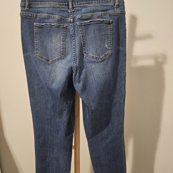 SPANX Pull On Classic Indigo Jeans (L) - Picture 2 of 2